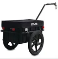 Produktbild: DMS® Fahrradanhänger Lastenanhänger Transportanhänger Anhänger 70L Schwarz