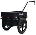 Produktbild: DMS® Fahrradanhänger Lastenanhänger Transportanhänger Anhänger 70L Schwarz