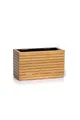 Produktbild: LECHUZA-Pflanzgefäß PALO Natural Wood 80 Wide Low Eukalyptusholz, Pflanzgefäß mit Bewässerungssystem, Wasserstandsanzeiger und Pflanzeinsatz, Echtholz-Oberfläche, 78,5 x 37 x 46 cm, 16774