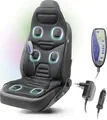 Produktbild: WALSER Massage Sitzauflage Auto Relax Drive, PKW Massagesitzauflage, Auto Massagesitzauflage mit 5 Massage Programmen, Rückenmassagegerät Auto, Massageauflage für den Rücken, Massagegerät Autositz