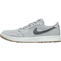 Produktbild: Nike Air Jordan 1 Low G Wolf Grey/White/Gum Medium Brown/Iron Grey 43 Herren Golfschuhe - Grau - 43