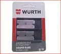 Produktbild: Würth 0714663 351 - 10x Schaberklinge für Würth Klingen- Glasschaber Ersatzklinge