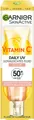 Produktbild: Garnier SkinActive Vitamin C Daily UV Ultraleichtes Fluid Glow LSF 50+ Gesichtsfluid 40ml