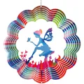 Produktbild: CIM Edelstahl Windspiel Rainbow Relaxing Fairy Ø30cm Dekoration Fee In/Outdoor