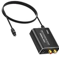 Produktbild: DA Wandler, 192kHz DAC Digital zu Analog Audio Konverter, SPDIF Koaxial Tosli...