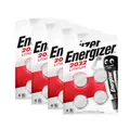 Produktbild: 4x Energizer CR 2032 3V Batterie 4er Blister Lithium Knopfzelle DL2032 CR2032