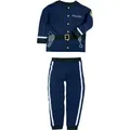 Produktbild: Erwin Müller Pyjama Kinder-Schlafanzug Interlock-Jersey gemustert blau 110/116