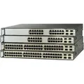 Produktbild: Cisco Catalyst 3750E, L3, gemanaged, RS-232, 12000 Eintragungen, 1 Gbit/Sek, 75 W