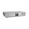 Produktbild: Auna iTuner CD HiFi-Receiver Internet/DAB+/ FM Radio CD-Player WiFi silber 10032754