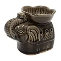 Produktbild: Dekohelden24 Duftlampe als Elefant in braun/Aromalampe/Duftlicht/Duft-Lampe, L/B/H: ca. 14 x 9 x 10 cm