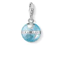 Produktbild: THOMAS SABO Charm Anhänger Weltkugel 925 Sterlingsilber Kaltemail 0754-007-1