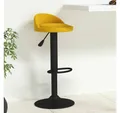 Produktbild: vidaXL Hocker, Barhocker Gelb Samt