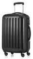 Produktbild: Hauptstadtkoffer Alex - Handgepäck Koffer 55x38x23 cm, 42 L, TSA Schloss, erweiterbarer Hartschalen Trolley aus PC ABS, 3,2 kg, 4 Doppelrollen, Schwarz