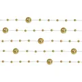 Produktbild: Partydeco Pearl garlands, gold, 1.3m (1 pkt / 5 pc.) (5 Stück) (PDGP24)