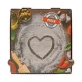 Produktbild: 100 Pizzakarton Pizzaboxen Pizzaschachtel Faltschachtel 26x26x4cm Francia
