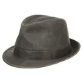 Produktbild: Stetson Odessa Trilby Stofftrilby Herren Baumwolle UV-Schutz 40 Oilskinhut Winter Sommer braun M (56-57 cm)