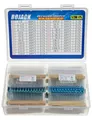 Produktbild: BOJACK 1000 Stück Widerstand 25 Werte 1 Ohm bis 1M Ohm 1/2W Metallfilm Set