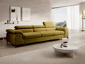 Produktbild: NEXT COLLECTION Sofa Plaza 3, Hohe Metallfüße, Elegante moderne Form, mit Schalffunktion, verstellbaren Kopfstützen