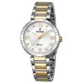 Produktbild: Festina Damenuhr Mademoiselle Armbanduhr Edelstahl silber gold UF16937/A
