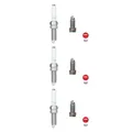 Produktbild: 3x NGK 95929 Zündkerze für VW Golf VIII Skoda Octavia IV Seat Ibiza V Audi Q3
