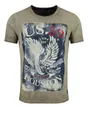 Produktbild: KEY LARGO Herren Houston Round T-Shirt, Mil.Green (1502), L EU