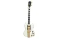 Produktbild: Epiphone E-Gitarre, E-Gitarren, Single Cut Modelle, 1963 Les Paul SG Custom with Maestro Vibrola Classic White - Single
