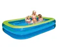 Produktbild: Wehncke Family Pool  2 Ringe 262x175x50cm Auslassventil ab 14 Jahren o. Aufsicht