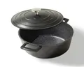 Produktbild: STONELINE Gourmet Minibräter 20 cm mit Aluguss Deckel schwarz  II Wahl 20094