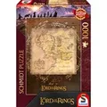 Produktbild: Lord of the Rings - Middle Earth, Puzzle 1000 Teile