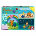 Produktbild: Schmidt Spiele Die Maus Gute Freunde Kinderpuzzle 3x 24 Teile Puzzle Puzzlespiel