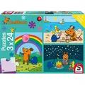 Produktbild: Schmidt Spiele Puzzle 56212 - Die Maus Gute Freunde, 3 x 24 Teile