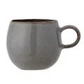 Produktbild: Bloomingville Becher SANDRINE Grau Keramik 500 ml Tasse Kaffeebecher Teebecher