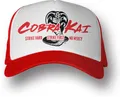 Produktbild: Cobra Kai Trucker Cap White-Red
