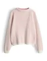 Produktbild: OPUS Damen Pullover | POZOLI Regular Pullover mit dynamischen Streifenstrick Coral Blush, 42