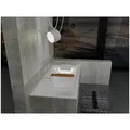 Produktbild: Riho Still Square 170x75cm, mit LED-Kopfstütze rechtsseitig, rechteckige Badewanne, glänzende Oberfläche