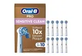 Produktbild: Oral-B Aufsteckbürsten Pro - Sensitive Clean - 10St. - White - Box