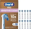 Produktbild: 10 x Oral-B Pro Sensitive Clean Aufsteckbürsten für elektrische Zahnbürste