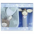 Produktbild: Sterntaler Geschenk-Set Emmi 9702000 - Klettlätzchen und Greif-Quietsche Esel