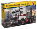 Produktbild: Mercedes-Benz SK Eurocab 6x4 Truck LKW 1:24 Model Kit Bausatz Italeri 3924