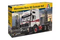 Produktbild: 1:24 ITALERI Mercedes Benz Sk1850 Eurocab Tractor Truck 3-Assi 1994 Kit IT3924 M