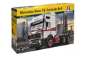 Produktbild: Mercedes-Benz Eurocab 6x4 Lkw Truck 1:24 Kunststoff Modell Kit 3924 Italeri
