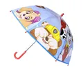 Produktbild: PAW PATROL Stockregenschirm PAW PATROL Chase Rubble Marshall Kuppelschirm, Blau