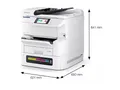Produktbild: Epson WorkForce Pro EM-C8100RDWF - Multifunktionsdrucker - Farbe - Tintenstrahl - A3 (Medien) (C11CL31401)