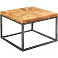 Produktbild: Mid.you Couchtisch, Natur, Holz, Mangoholz, massiv, quadratisch, eckig, 55x40x55 cm, Wohnzimmer, Wohnzimmertische, Couchtische