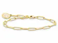 Produktbild: Thomas Sabo X0286-427-39-L15 Armband - Weitanker - Silber Gelbgold verg. & Kaltemail - 15 cm