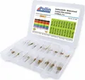 Produktbild: Widerstands Sortiment Kohleschicht 400 Stk., 0,25 W, 5%