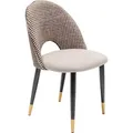 Produktbild: Kare-Design Stuhl, Schwarz, Gold, Beige, Metall, Textil, konisch, rund, 49x84x54 cm, Stoffauswahl, Esszimmer, Stühle, Esszimmerstühle, Vierfußstühle