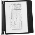 Produktbild: Durable Sichttafelsystem Vario Magnet Wall 10, 5918-01, A4, Wandhalter, schwarz, 10 Sichttafeln