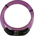 Produktbild: Security Plus CSL80Pink Kabelschloss Pink Zahlenschloss mit Symbolen