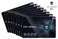Produktbild: 8x NFC Shield Card - RFID & NFC Blocker Karte für EC & Kreditkarten - Ultradünn